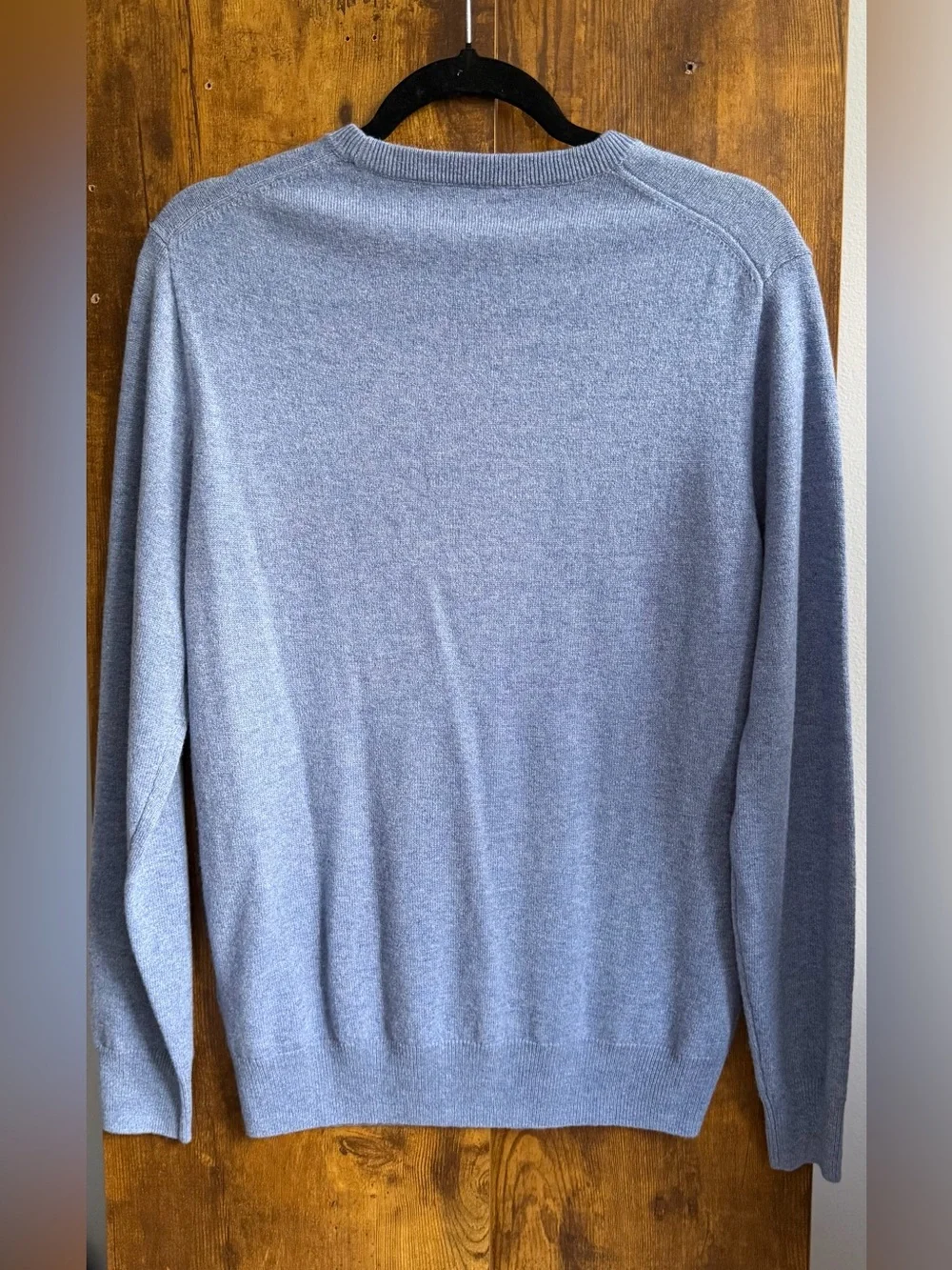 J.Crew Men’s 100% Cashmere Crewneck Sweater Blue Size M